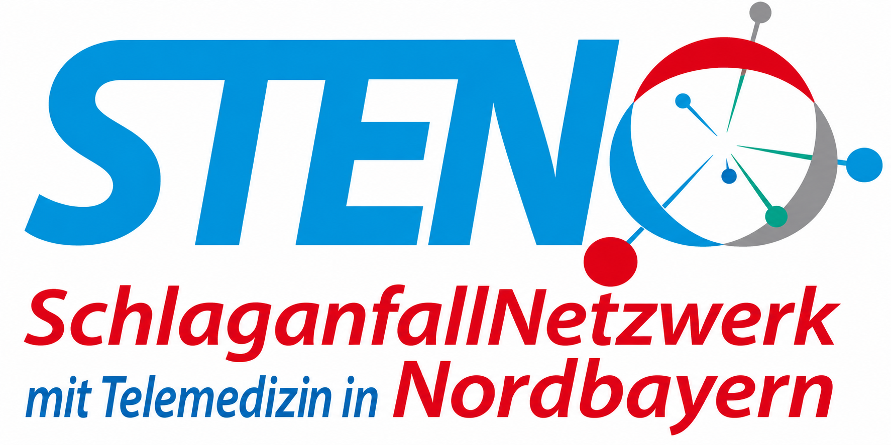 Logo des Schlaganfallnetzwerks STENO – SchlaganfallNetzwerk mit Telemedizin in Nordbayern